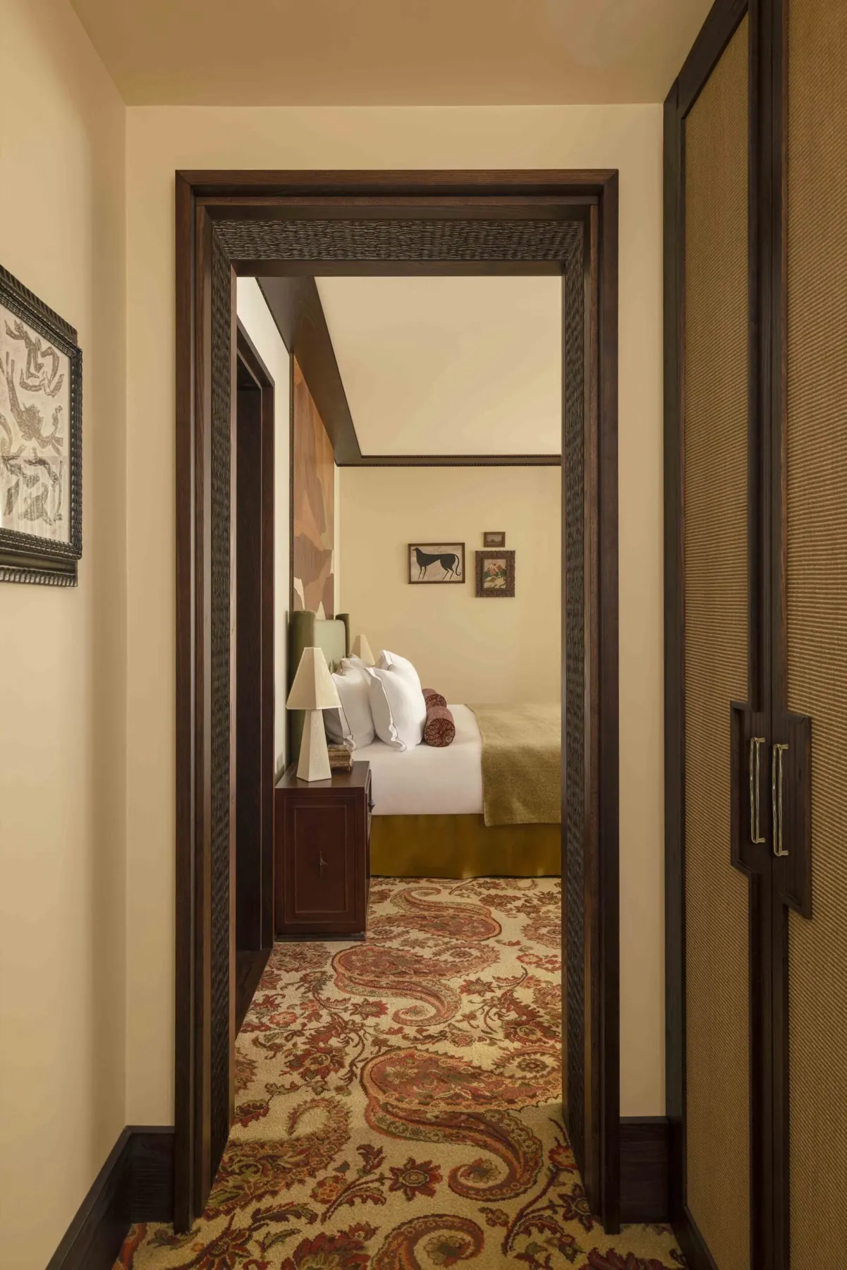 Saint Roch, a room entrance
